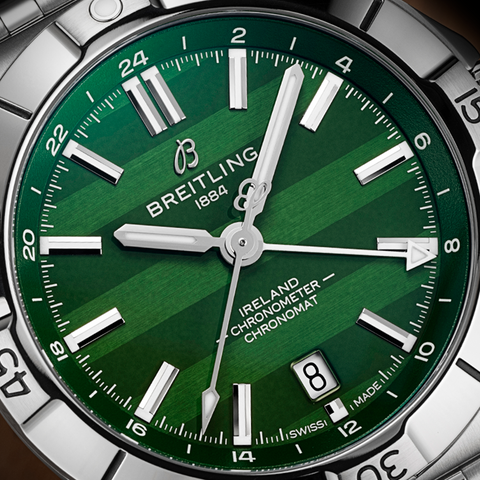 Breitling Chronomat Six Nations GMT 40 Ireland Watch