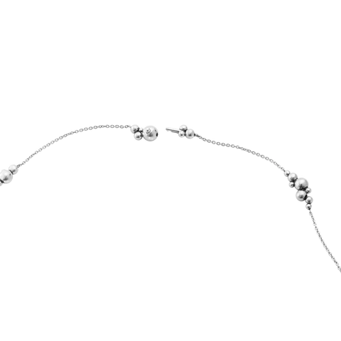 Georg Jensen Moonlight Grapes Sautoir Sterling Silver Necklace
