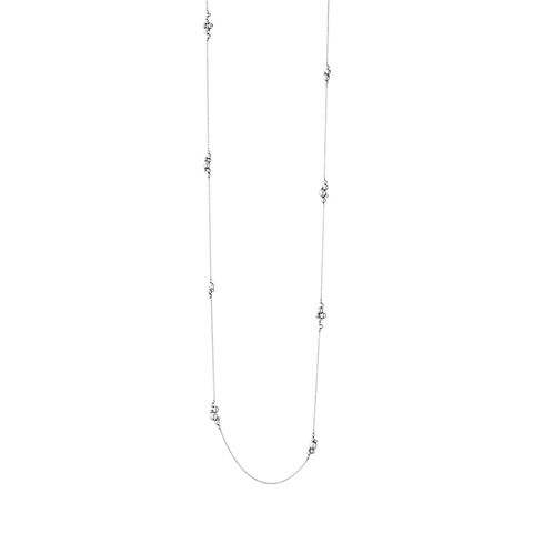 Georg Jensen Moonlight Grapes Sautoir Sterling Silver Necklace