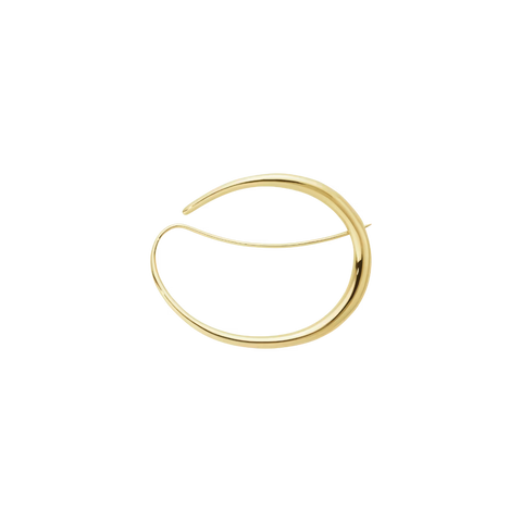 Georg Jensen Offspring 18ct Yellow Gold Small Brooch