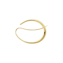 Georg Jensen Offspring 18ct Yellow Gold Medium Brooch