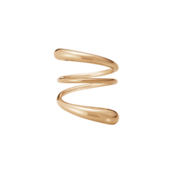 Georg Jensen Mercy 18ct Rose Gold Twist Ring