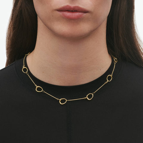 Georg Jensen Offspring 18ct Yellow Gold Necklace