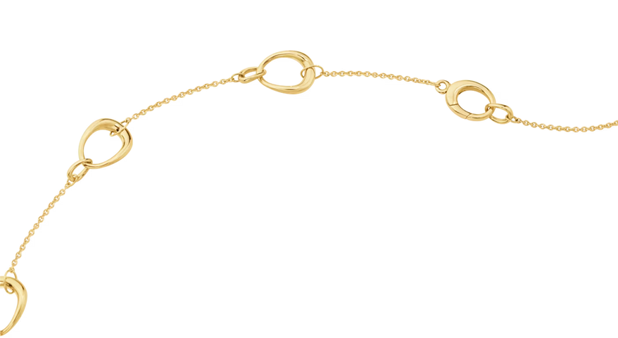 Georg Jensen Offspring 18ct Yellow Gold Necklace