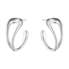 Georg Jensen Mercy Sterling Silver Hoop Earrings
