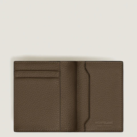Montblanc Chestnut Brown 4cc Card Holder