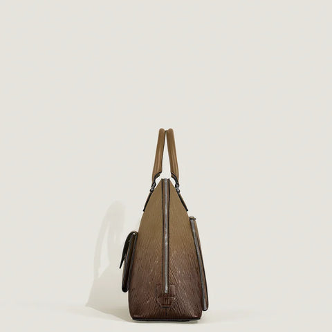 Montblanc Sfumato Effect Writing Traveller Handbag