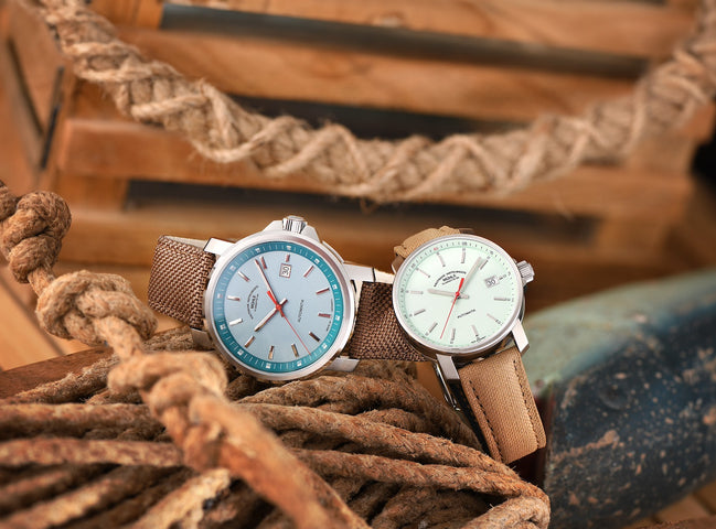 Muhle Glashutte 29er Big Mint Canvas Watch