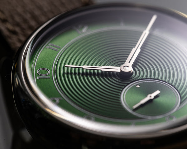 Louis Erard Louis Erard x The Horophile La Petite Seconde Metropolis Green Watch