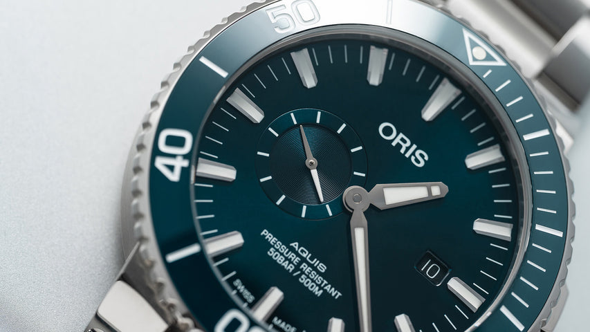 Oris Aquis Date Small Seconds Bracelet Watch