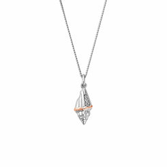 Clogau Sterling Silver Sounds of the Sea Necklace