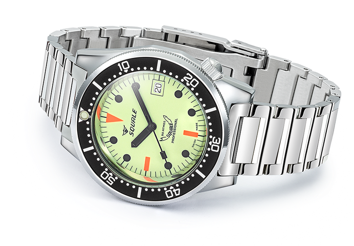 Squale 1521 Full Luminous Bracelet Watch