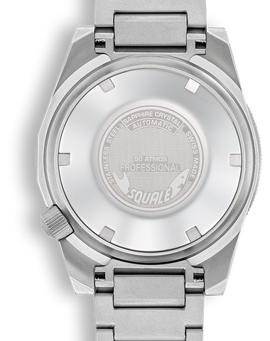 Squale 1521 Blue Blasted Bracelet Watch