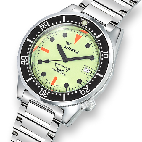 Squale 1521 Full Luminous Bracelet Watch