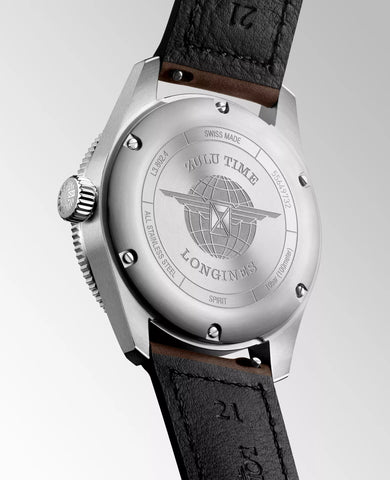 Longines Spirit Zulu Time 39 Mens Watch