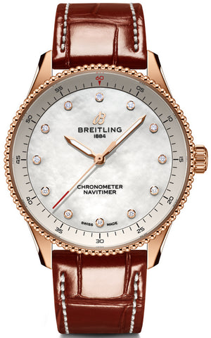 Breitling Watch Navitimer 32 18k Red Gold R77320E61A1P1