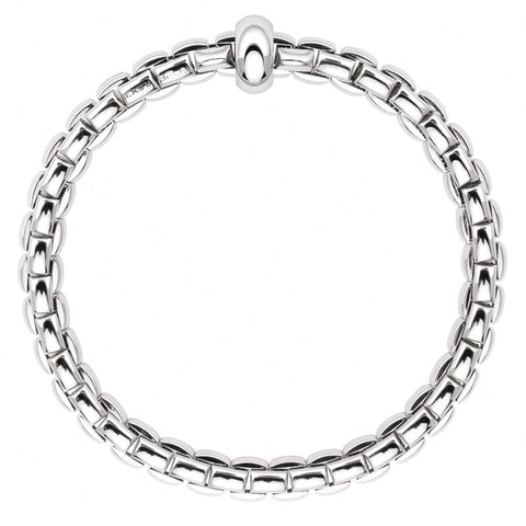 Eka Anniversario 18ct White Gold Bracelet, 707B.