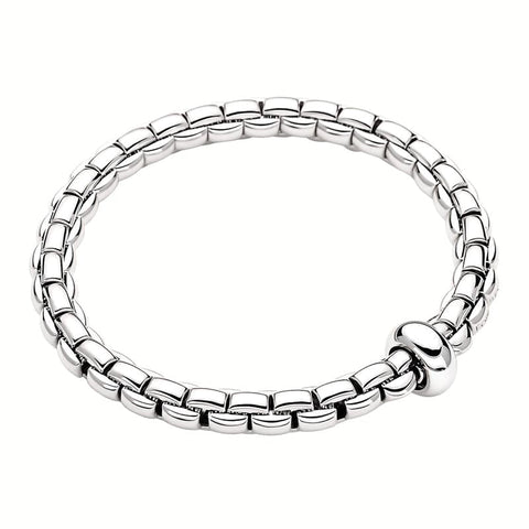 Eka Anniversario 18ct White Gold Bracelet, 707B.