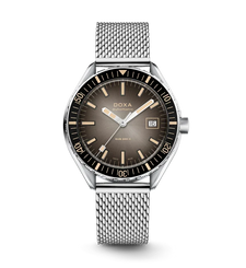 Doxa Sub 200 II Sharkhunter Vintage Black Bezel Bracelet Watch