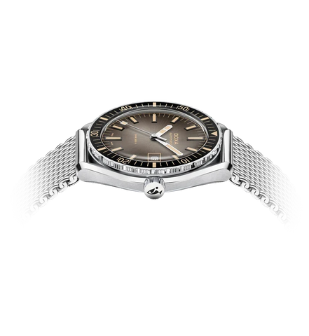Doxa Sub 200 II Sharkhunter Vintage Black Bezel Bracelet Watch
