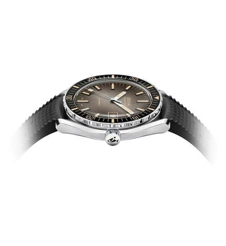 Doxa Sub 200 II Sharkhunter Vintage Black Bezel Rubber Strap Watch