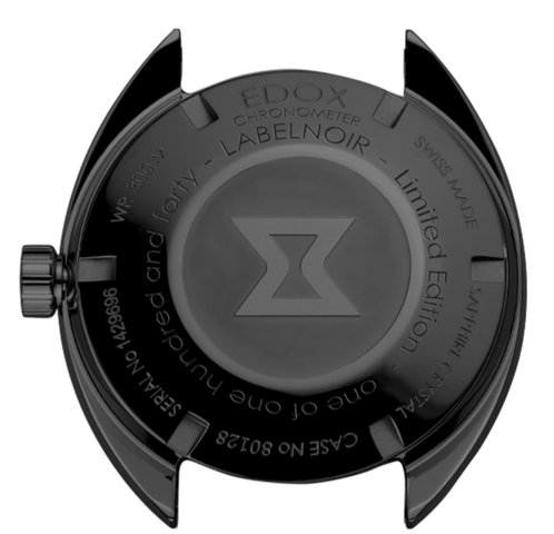 Edox Hydro Sub Label Noir Limited Edition Watch