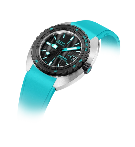Doxa SUB 300 Beta Ceramic Steel Aquamarine Rubber Turquoise Watch product image