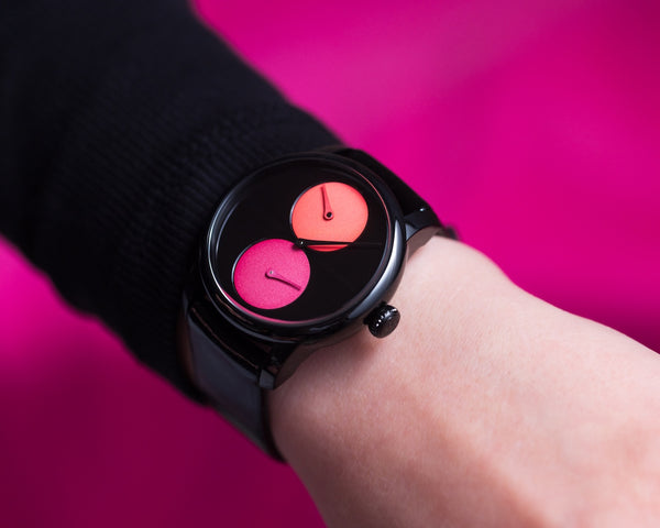 Louis Erard Le Regulateur x Sylvie Fleury Palette of Shadows Limited Edition Watch