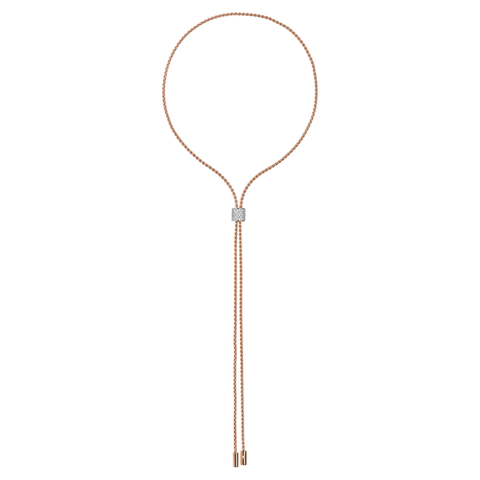 Fope 18ct Rose Gold 0.48ct Diamond Aria Necklace