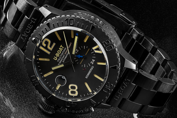 U-Boat Sommerso 46mm DLC Bracelet Watch