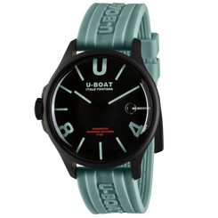 U-Boat Darkmoon BK Curve Aquamarine PVD