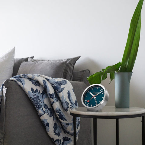 Mondaine Table and Alarm Clock