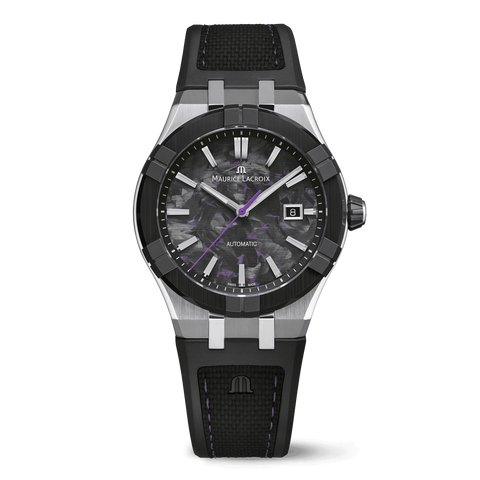 Maurice Lacroix Aikon-Ic Frozen Carbon Purple Watch