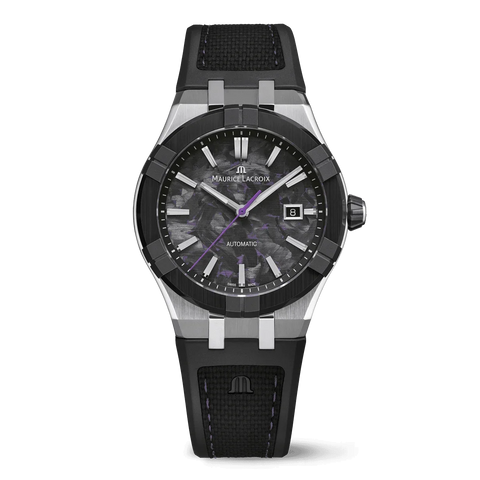 Maurice Lacroix Aikon-Ic Frozen Carbon Purple Watch
