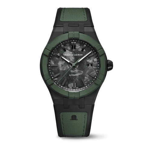 Maurice Lacroix Aikon-Ic Frozen Carbon Green Watch