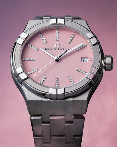Maurice Lacroix Aikon Quartz 35mm Sunset Pink Watch