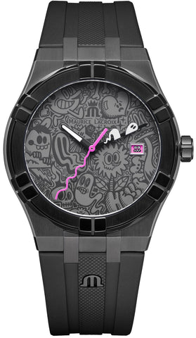 Maurice Lacroix Aikon Quartz Wotto Limited Edition Watch AI1108-PVL20-090-2
