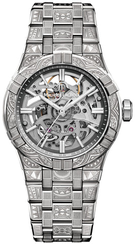 Maurice Lacroix Watch Aikon Skeleton Urban Tribe Limited Edition AI6007-SS009-030-1