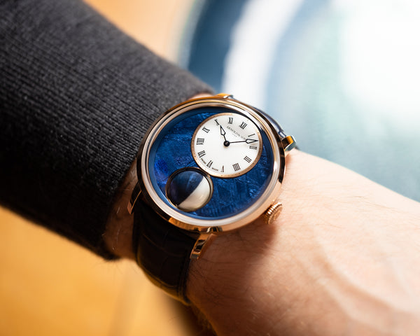 Arnold & Son Luna Magna Meteorite Red Gold Limited Edition Watch