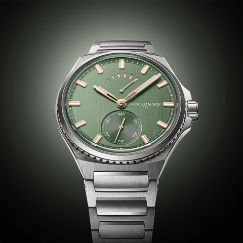Arnold & Son Longitude Titanium Fern Green Watch