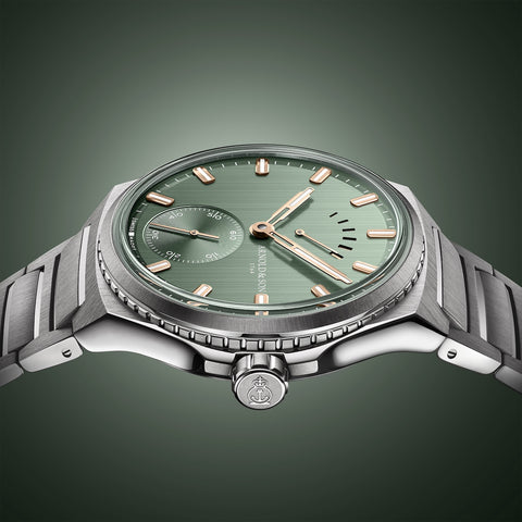 Arnold & Son Longitude Titanium Fern Green Watch