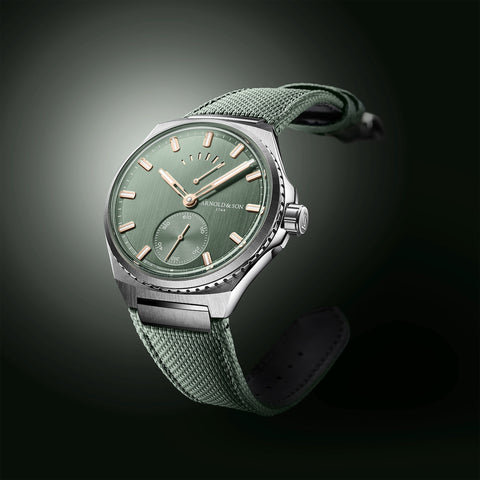 Arnold & Son Longitude Titanium Fern Green Watch