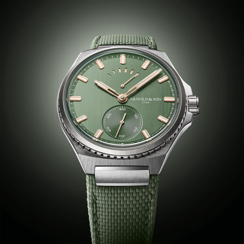 Arnold & Son Longitude Titanium Fern Green Watch