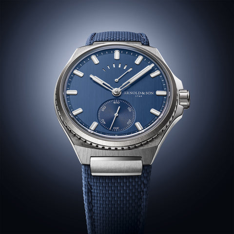 Arnold & Son Longitude Titanium Ocean Blue Watch
