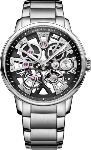 Arnold & Son Watch Nebula 40 Steel 1NEGS.B01A.S135D
