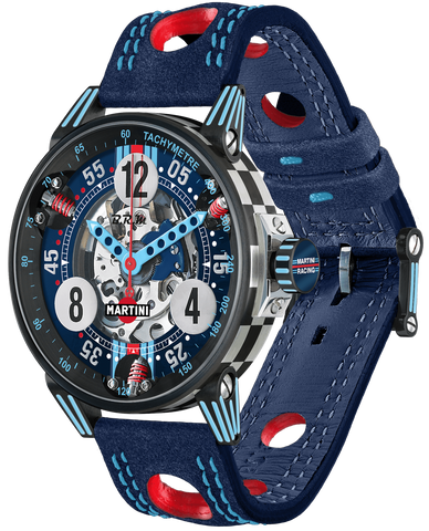 B.R.M. Watch V6-44 Martini Racing Limited Edition V6-44-SA-SQ-DAM-MR02