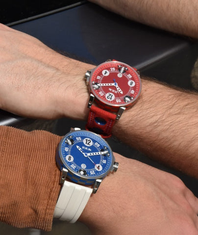 B.R.M. Watches Racing V6-44-SA ColorDrive Red Watch