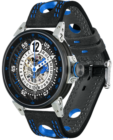 B.R.M. Watches V6-44 Touring Medium Blue