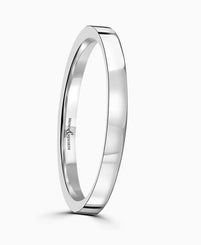 18ct White Gold 2.5mm Wedding Ring
