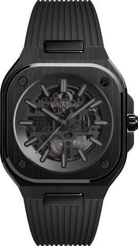 Bell & Ross BR 05 Skeleton Phantom Ceramic Limited Edition Watch BR05A-PH-SK-CE/SRB